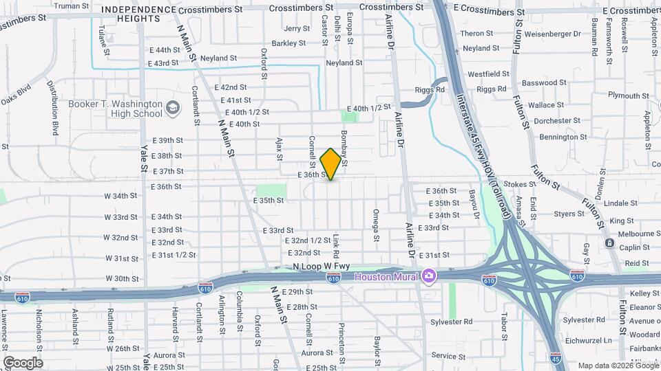 3512 Castor St Mapa y Detalles de la Ubicación