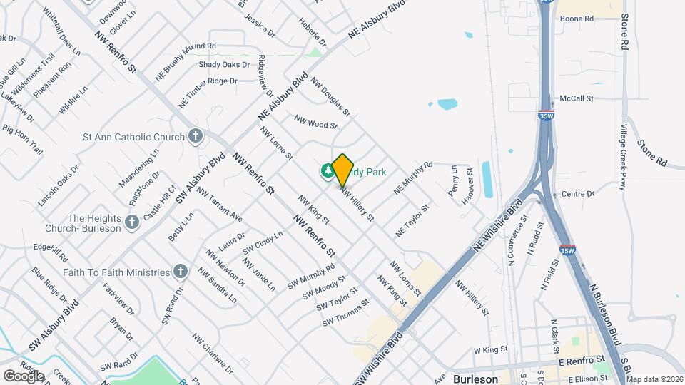 549 NW Hillery St Map and Location Details