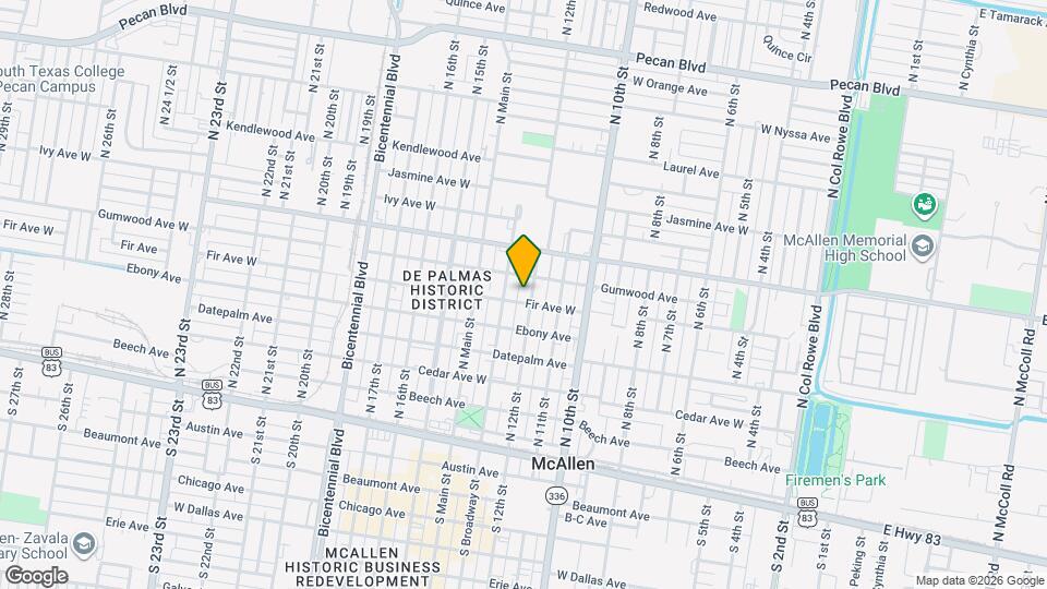 605 N 12th St, Unit Unit 3 Mapa y Detalles de la Ubicación