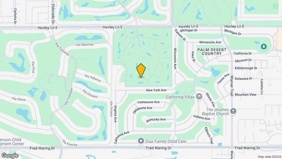 Furnished Luxury Golf Course Condos Map and Location Details