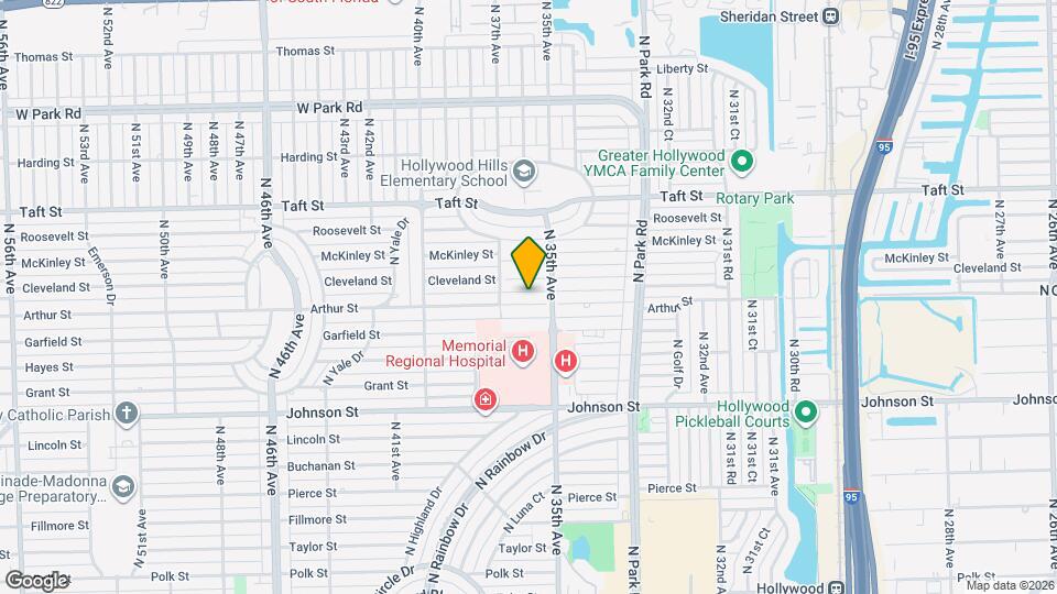 3521 Arthur St Mapa y Detalles de la Ubicación