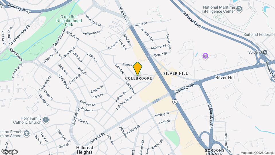 2913 Fairlawn St Map and Location Details