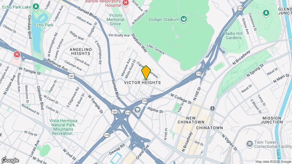 939 W College St Map and Location Details