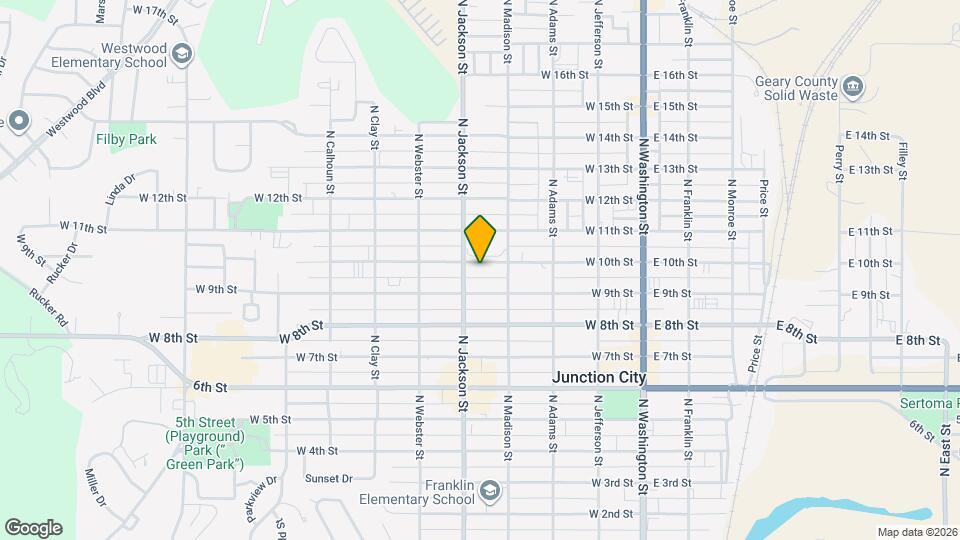 427 W 10th St Map and Location Details