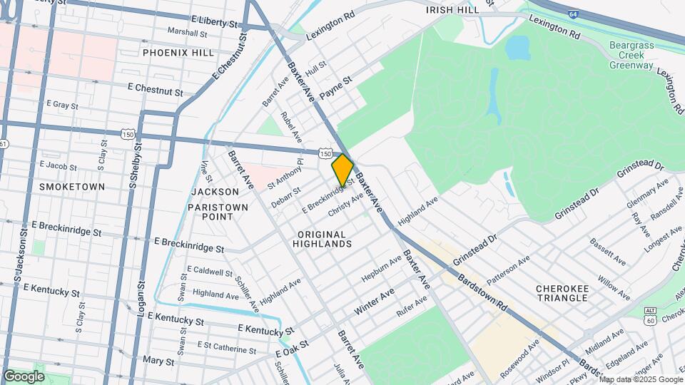 1510 E Breckinridge St Map and Location Details