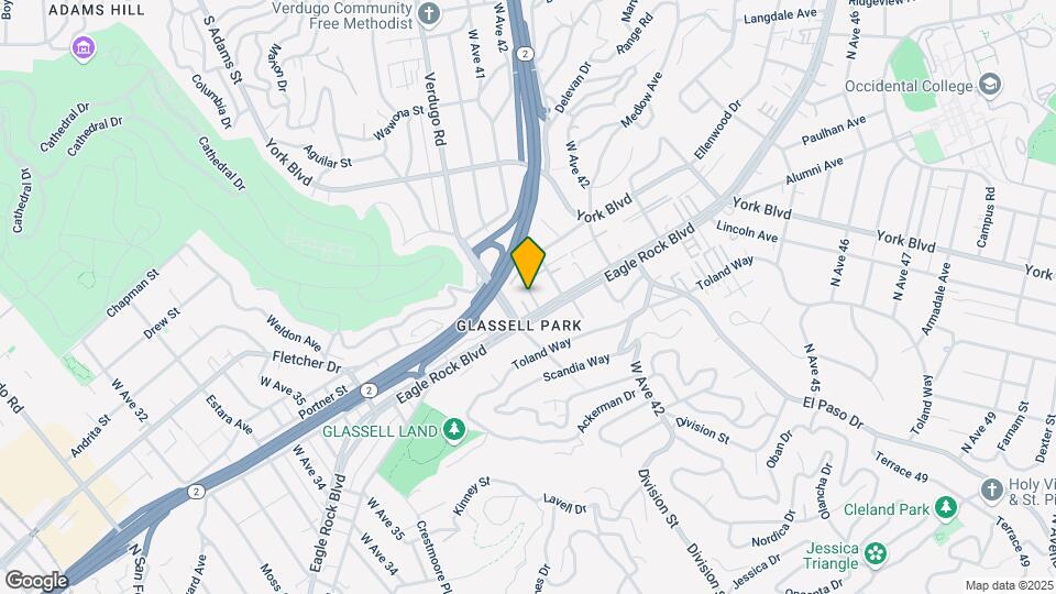 4023 Eagle Rock Blvd Map and Location Details