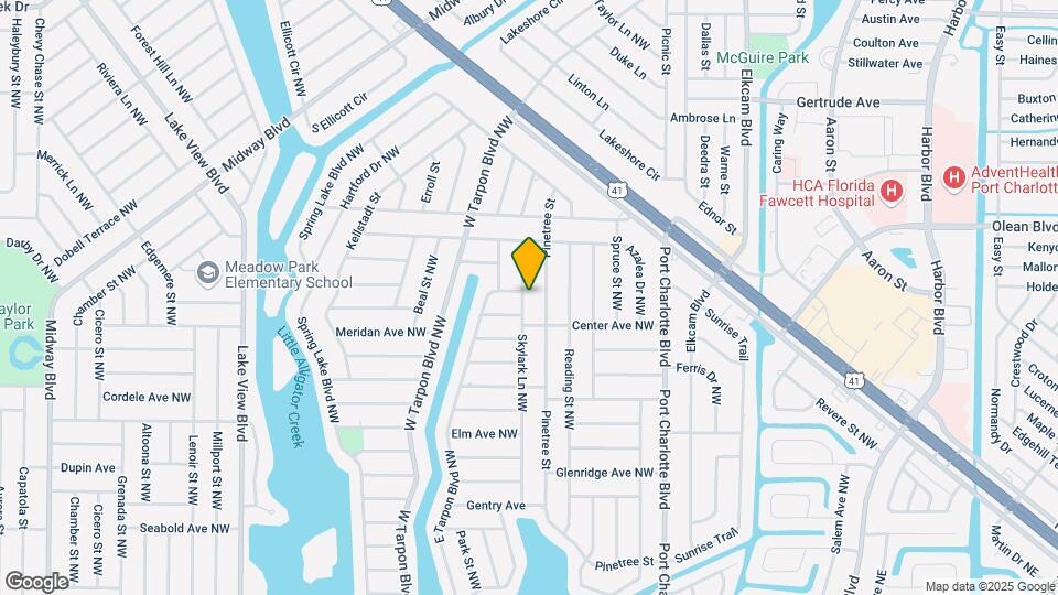 525 Skylark Ln NW Map and Location Details