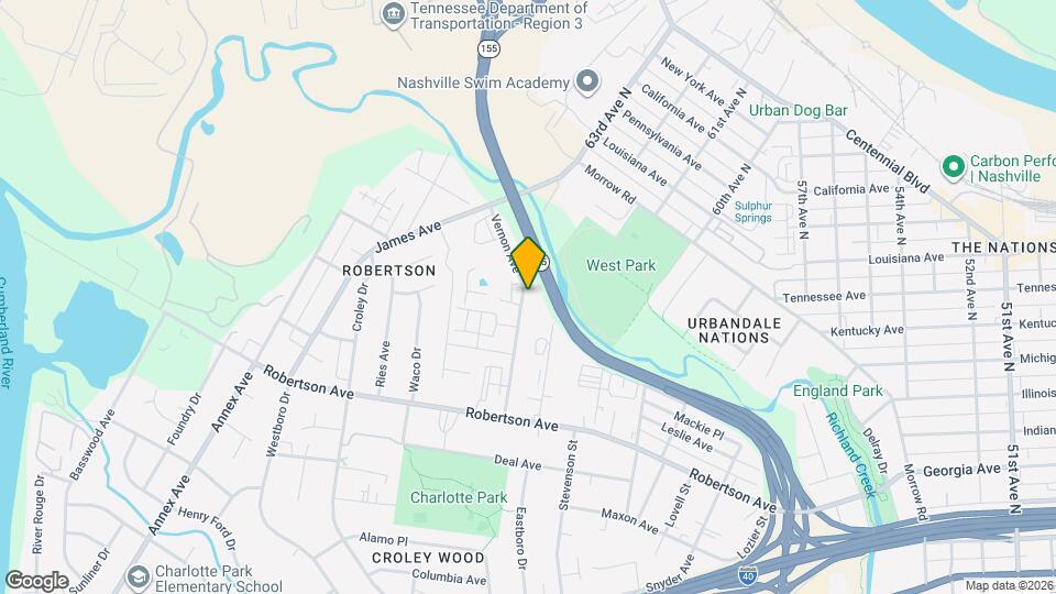 660 Vernon Ave Map and Location Details