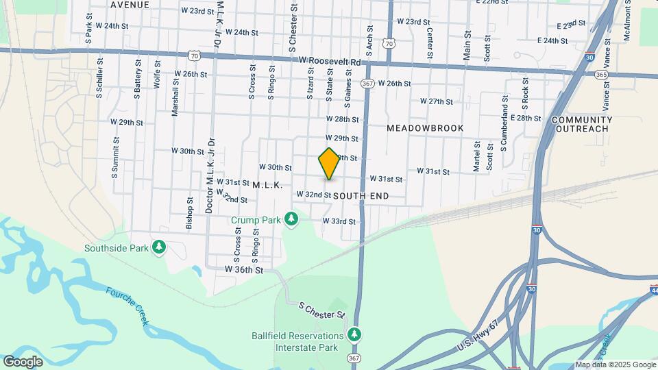3107 S State St Map and Location Details