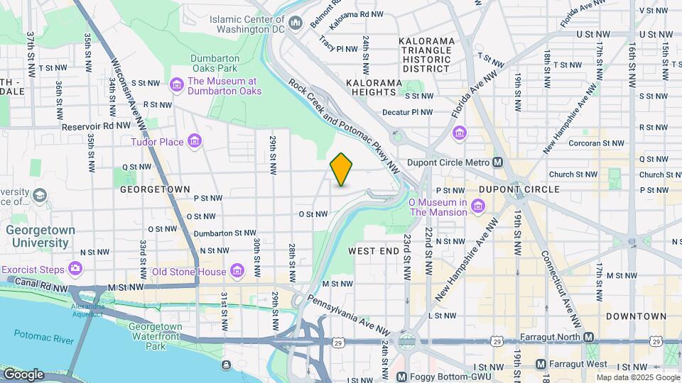 2515 P St NW Map and Location Details