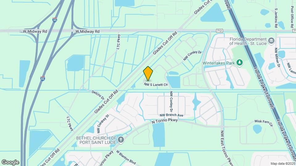 5323 NW S Lanett Cir Map and Location Details