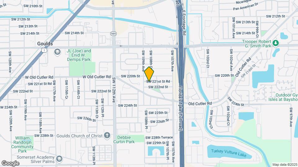 10850 SW 221st St Rd Map and Location Details