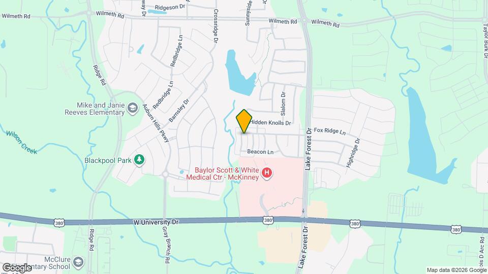 2228 Canyon Point Map and Location Details