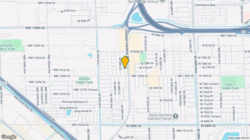 3375 W 76th St Map and Location Details