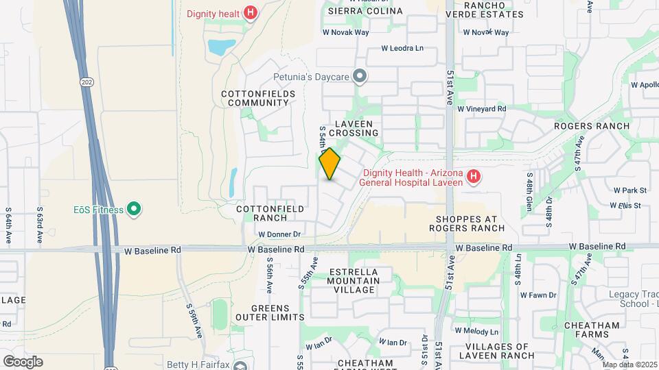 5427 W Minton St Map and Location Details