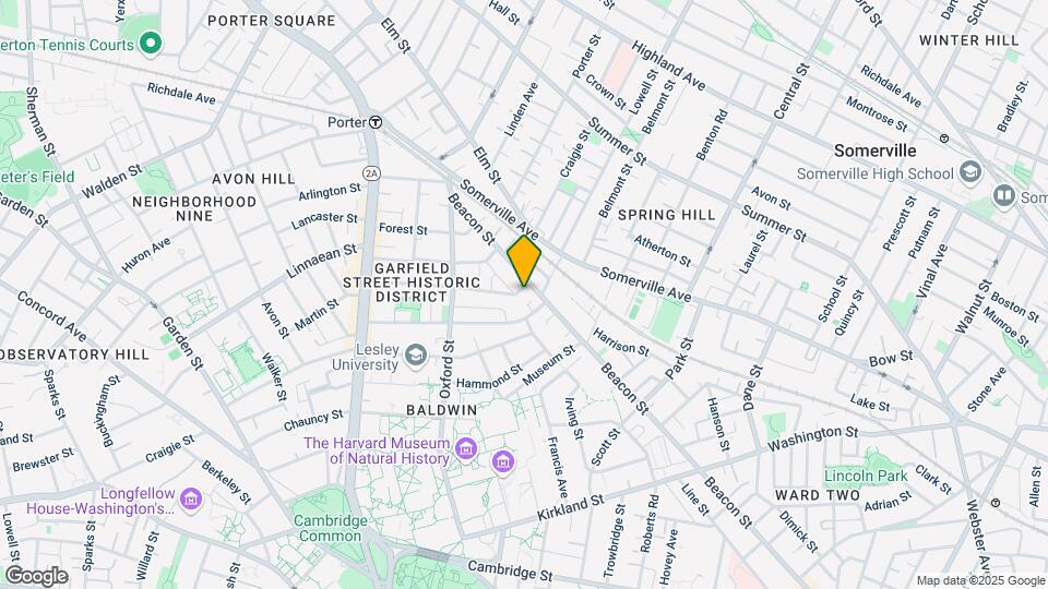 292 Beacon St Map and Location Details
