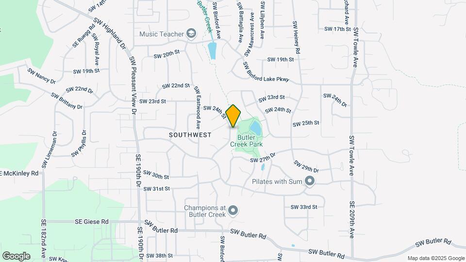2650 SW Meyers Dr Map and Location Details