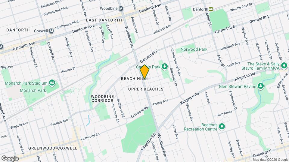 679 Woodbine Ave Map and Location Details