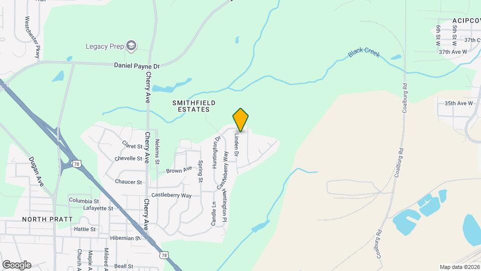 1973 Linden Dr Mapa y Detalles de la Ubicación