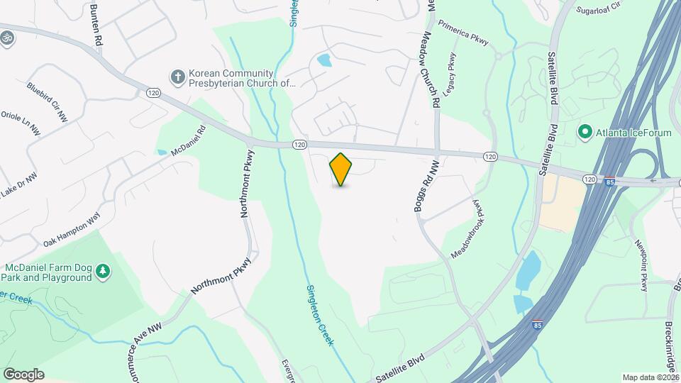 2123 Worrall Hill Dr Map and Location Details