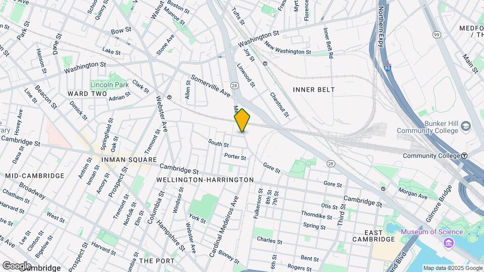 3 Ward St, Unit 301 Map and Location Details