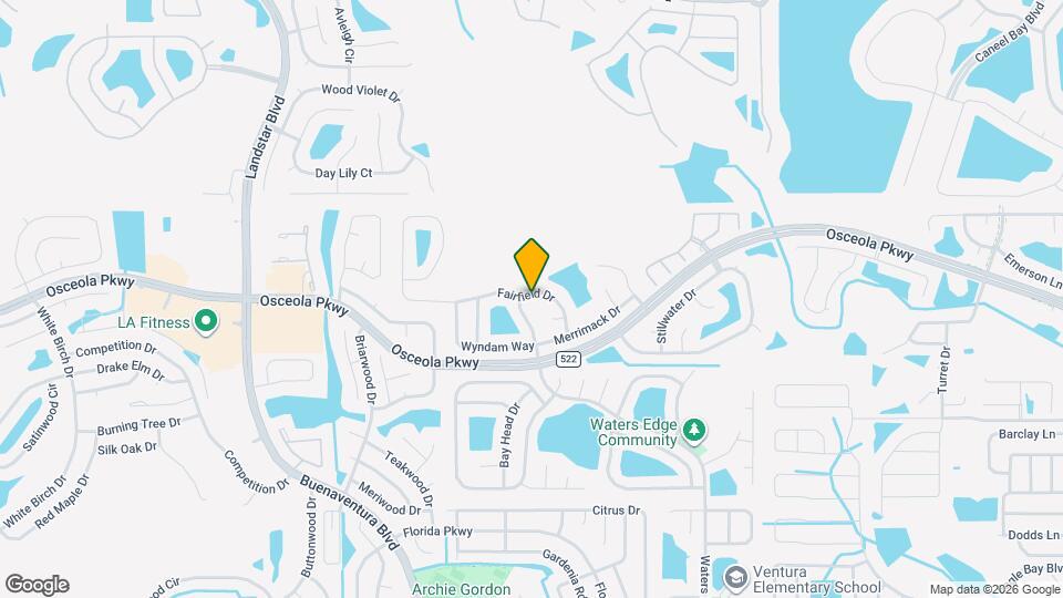 3122 Audobon Pl Map and Location Details