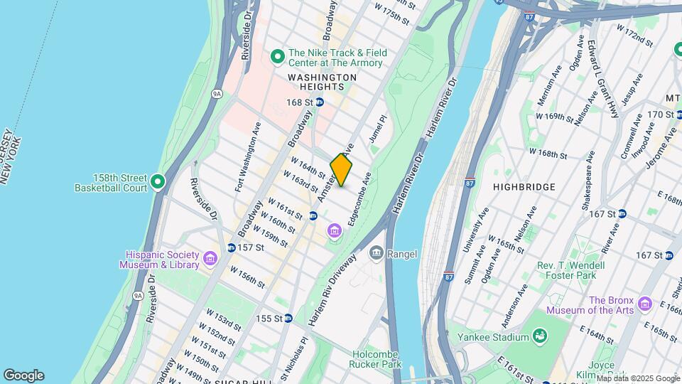 446 W 164th St Map and Location Details