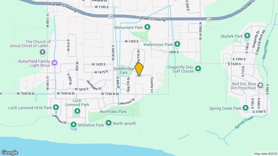 1735 S Bridle Path Loop Map and Location Details