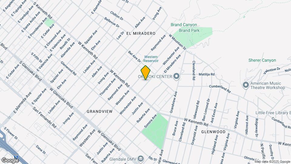 1345 Winchester Ave Mapa y Detalles de la Ubicación