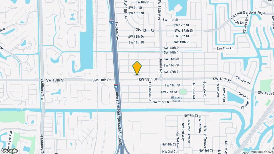 1401 SW 18th St Map and Location Details