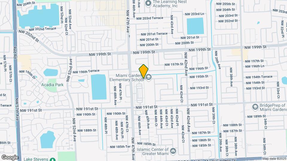 4500 NW 195th St Map and Location Details