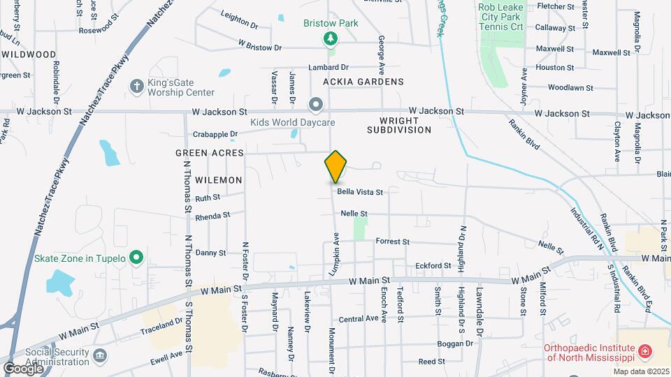 502 Lumpkin Ave Map and Location Details