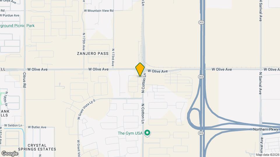 8959 N 171st Dr Map and Location Details