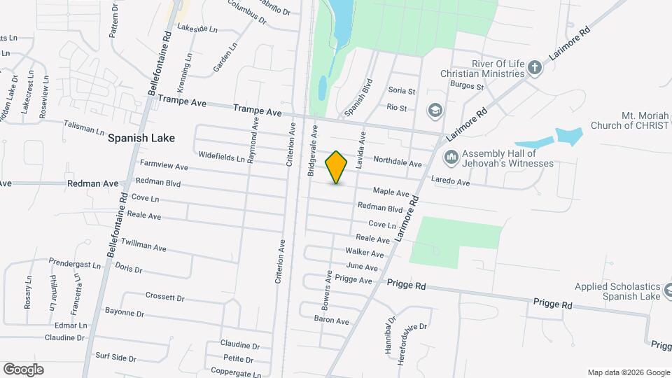 1218 Maple Ave Map and Location Details