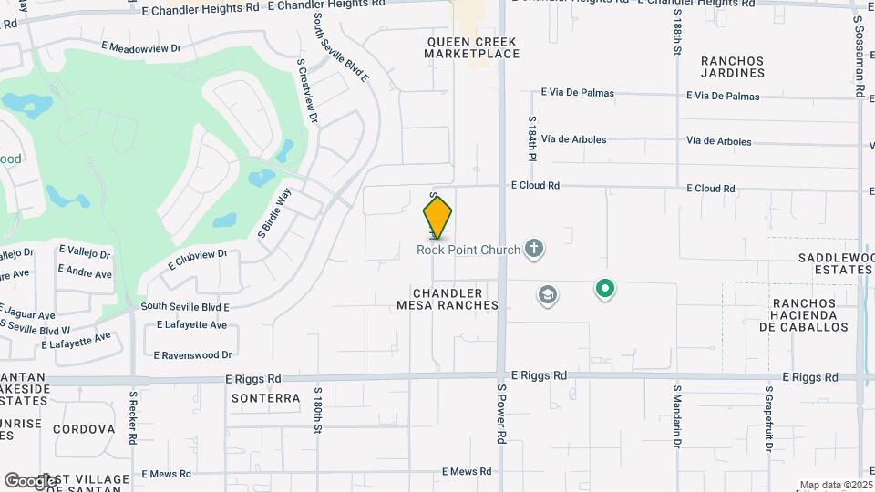 24615 S 182nd Pl Map and Location Details