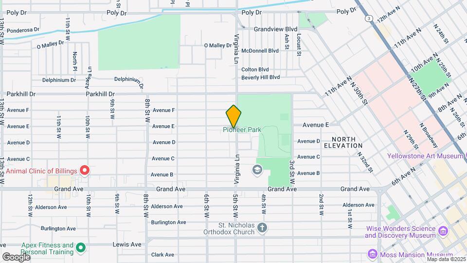 1718 Virginia Ln Map and Location Details