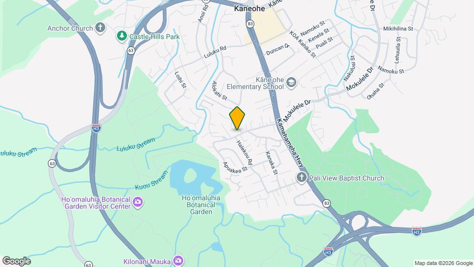 45-575 Mahinui Rd Map and Location Details