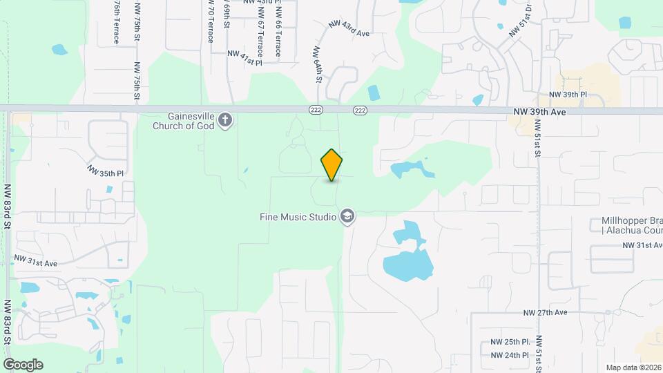 3416 NW 63rd St Map and Location Details