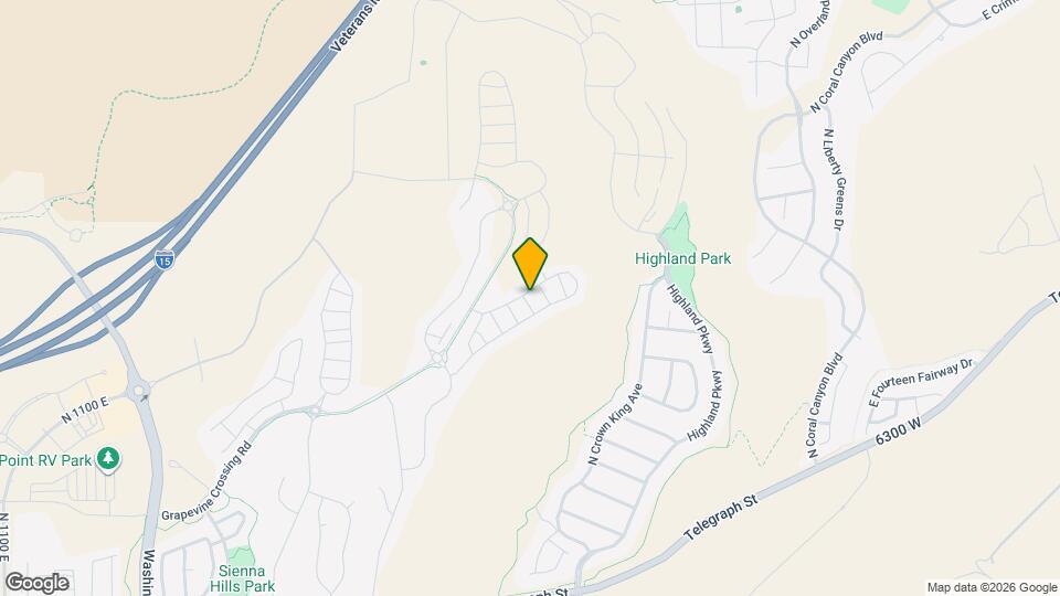 1188 N Dorado Aly Map and Location Details