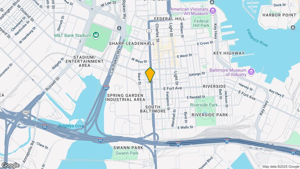 1420 S Hanover St Map and Location Details