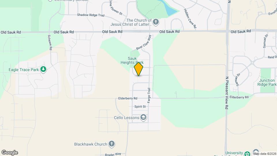 9423 Eagle Nest Ln Map and Location Details