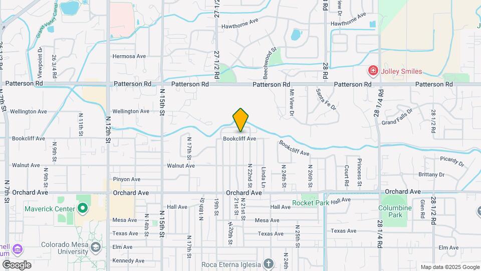 2116 Bookcliff Ave Map and Location Details