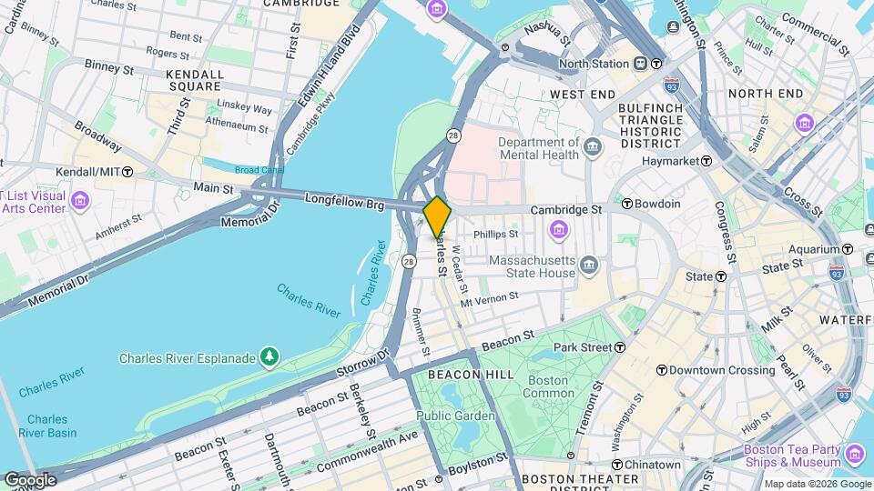 142 Charles St Map and Location Details