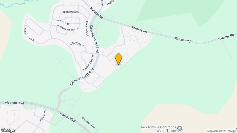 108 Streamwood Dr Map and Location Details