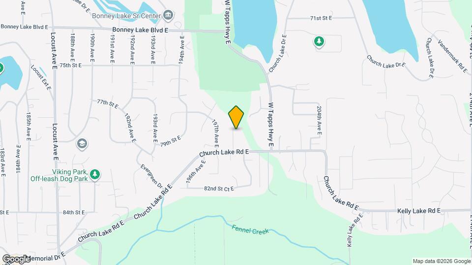 7872 198th Ave Pl E Map and Location Details