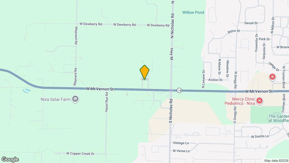 106 N Carlisle Dr Map and Location Details