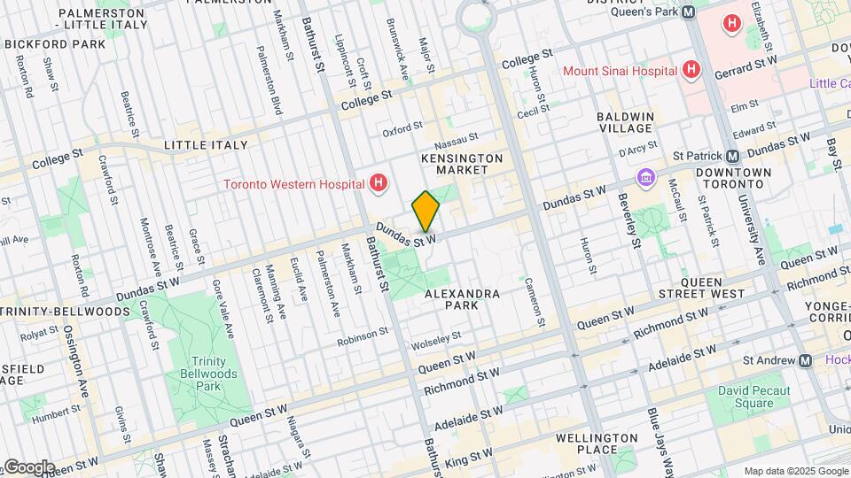 658 Dundas St W Map and Location Details