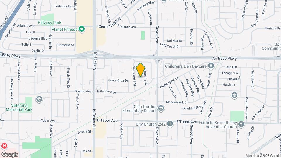 2217 Santa Fe Ct Map and Location Details