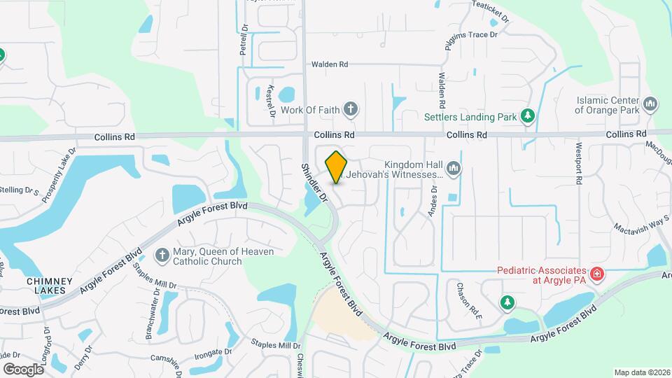 7849 Moss Pointe Trail W Mapa y Detalles de la Ubicación