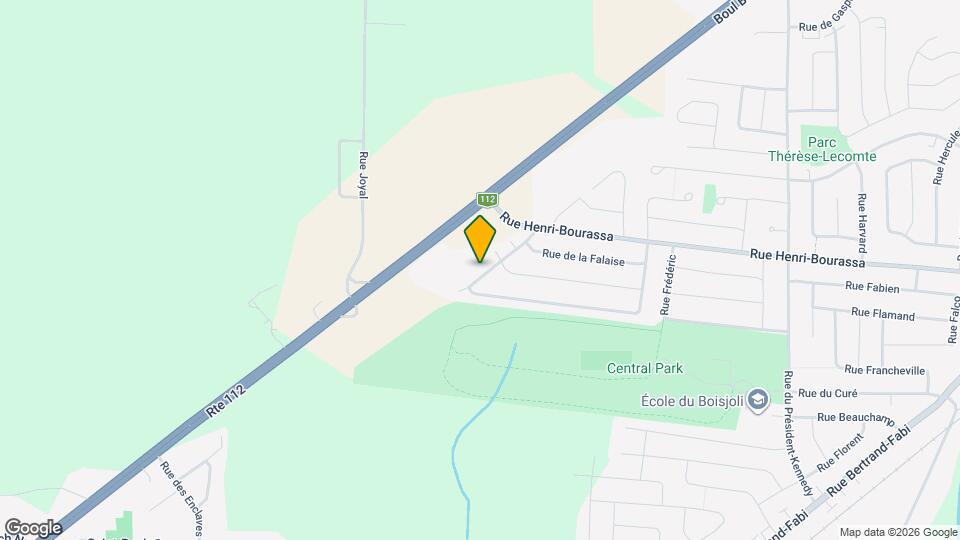 5988-5994 De La Frontière Map and Location Details